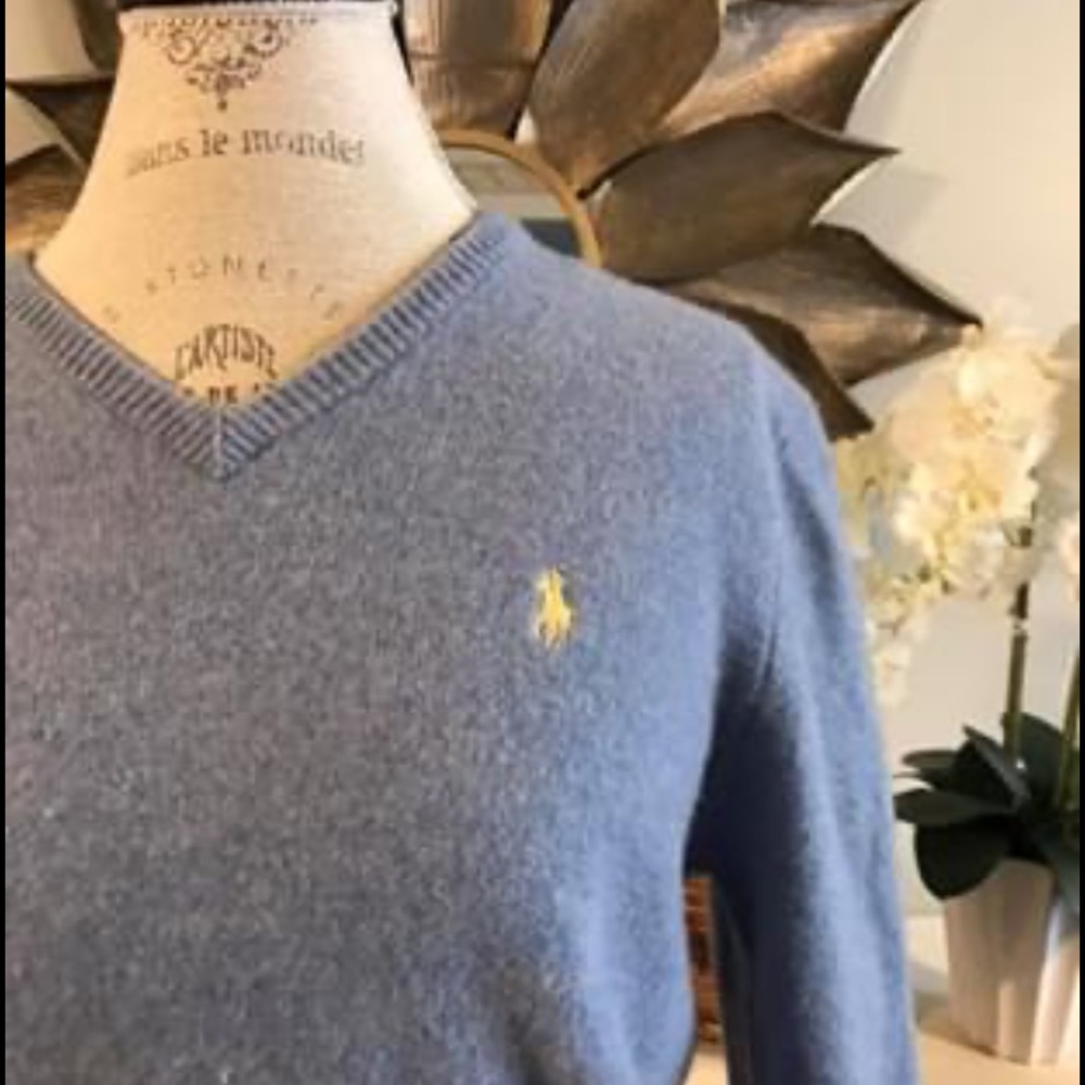 Powder Blue Ralph Lauren Sweater